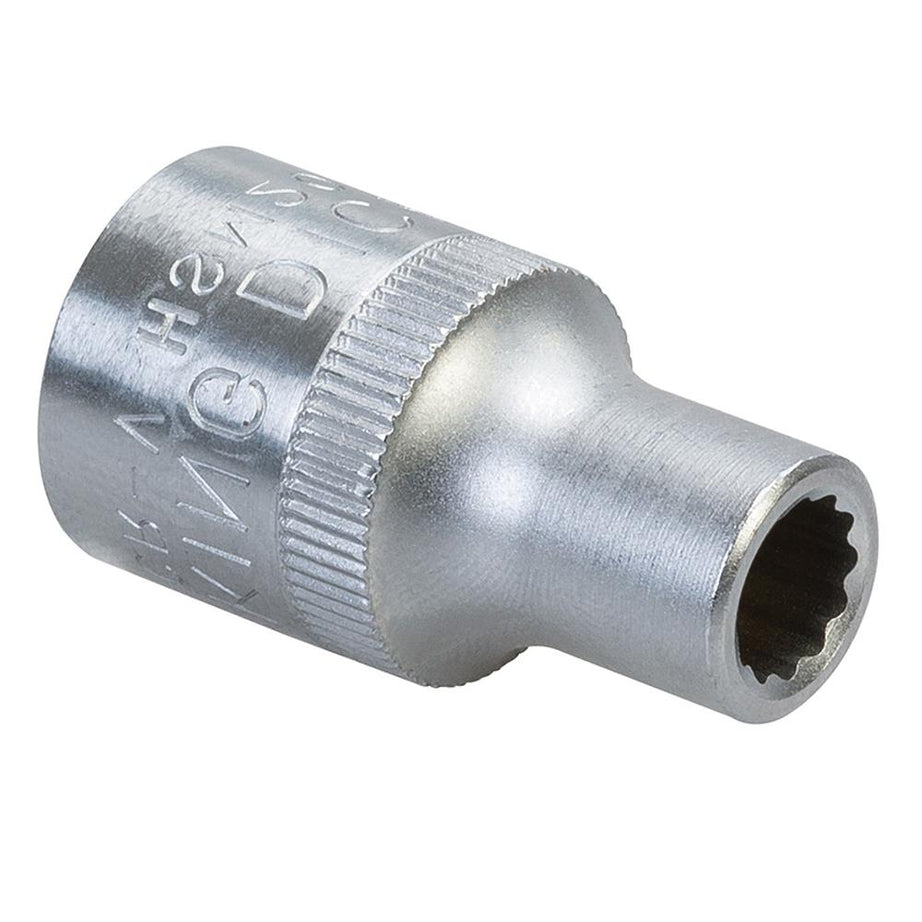 King Dick Socket 1/2" Sd 12pt Metric 8mm