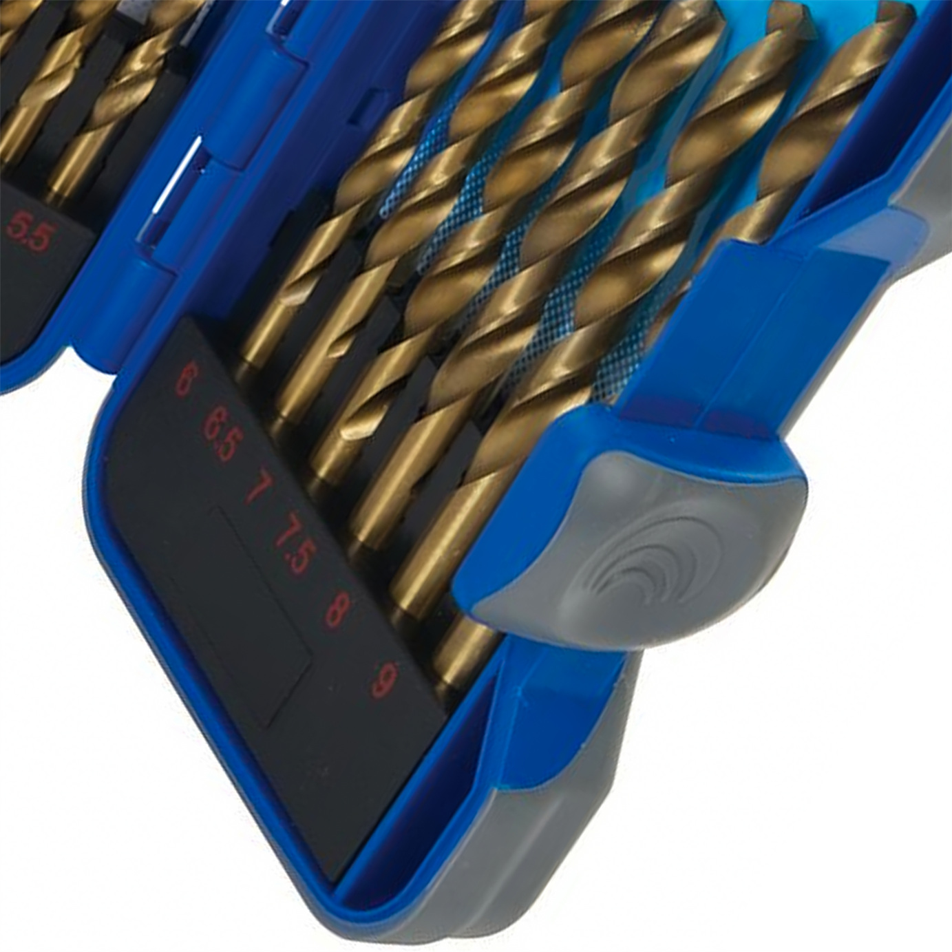 17Pce Hss Titanium-Coated Drill Bits High Speed Steel Heavy Duty Work Tool