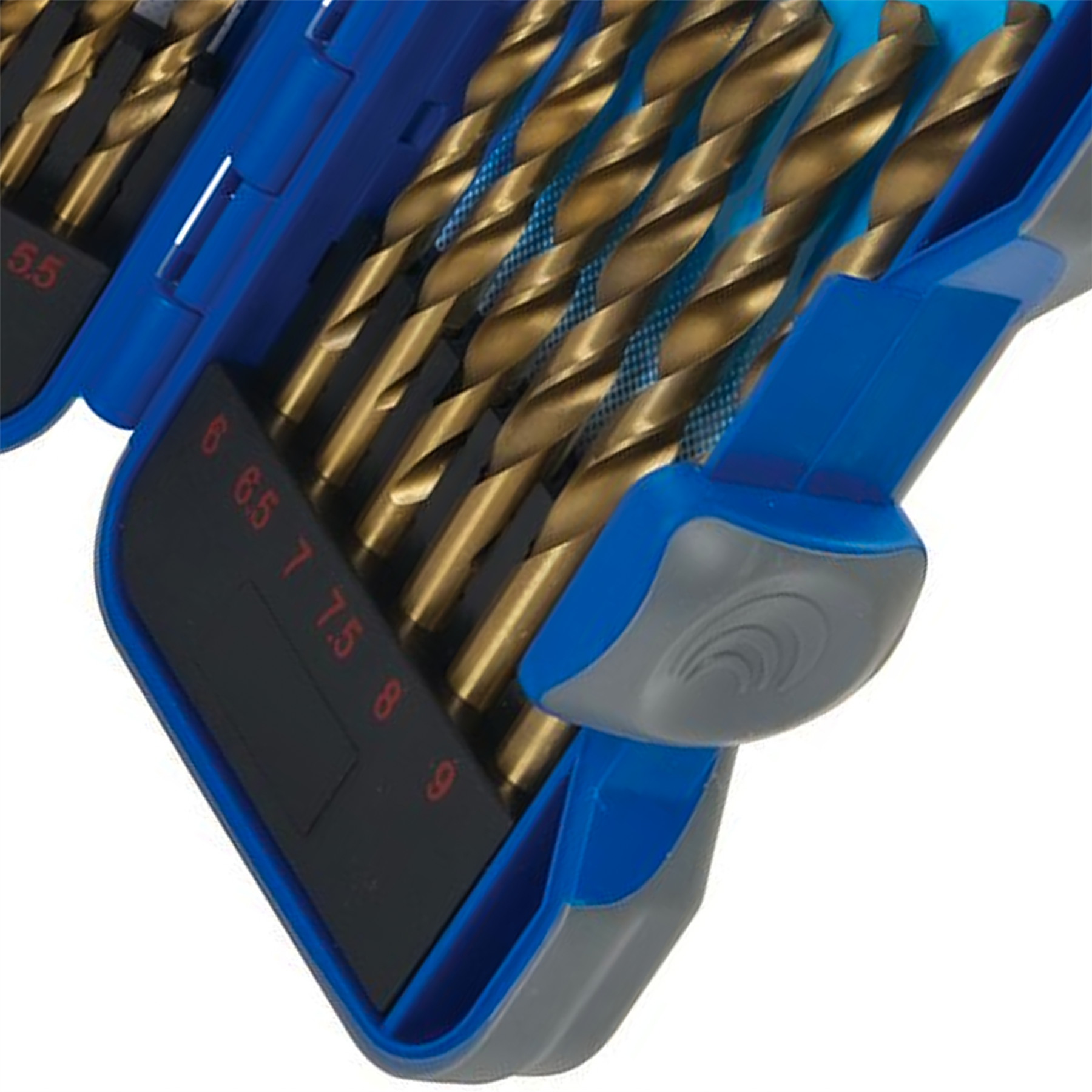 17Pce Hss Titanium-Coated Drill Bits High Speed Steel Heavy Duty Work Tool
