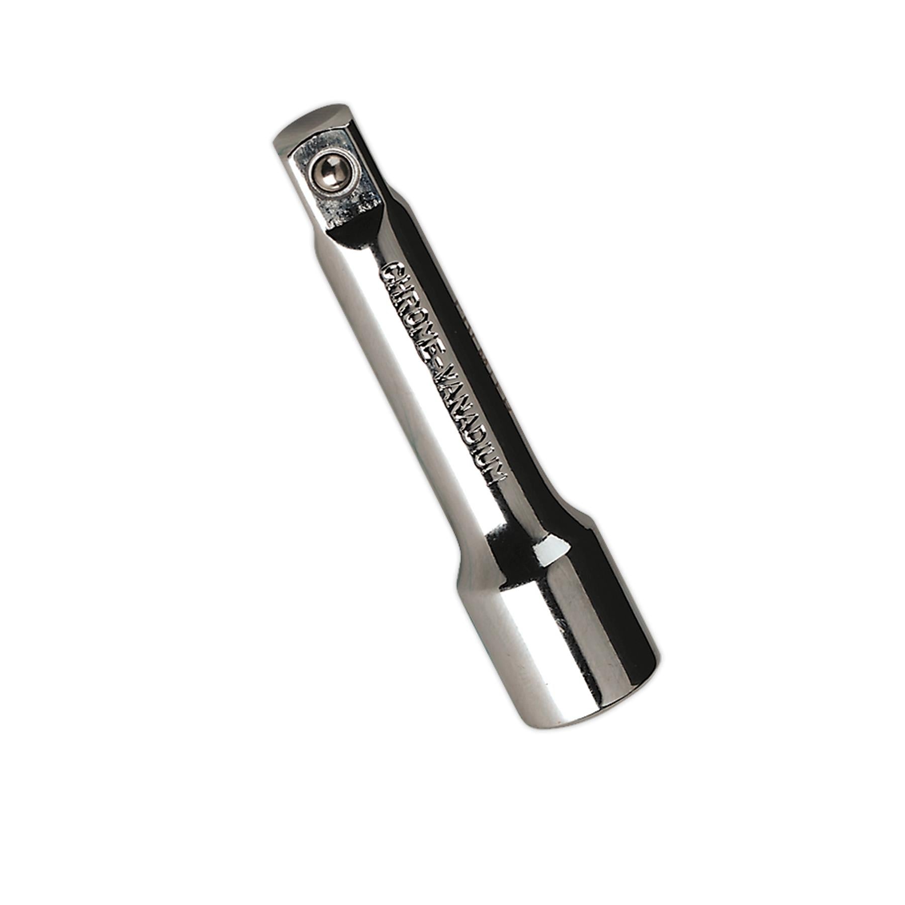 Sealey Extension Bar 75mm 3/8"Sq Drive Chrome Vanadium Steel