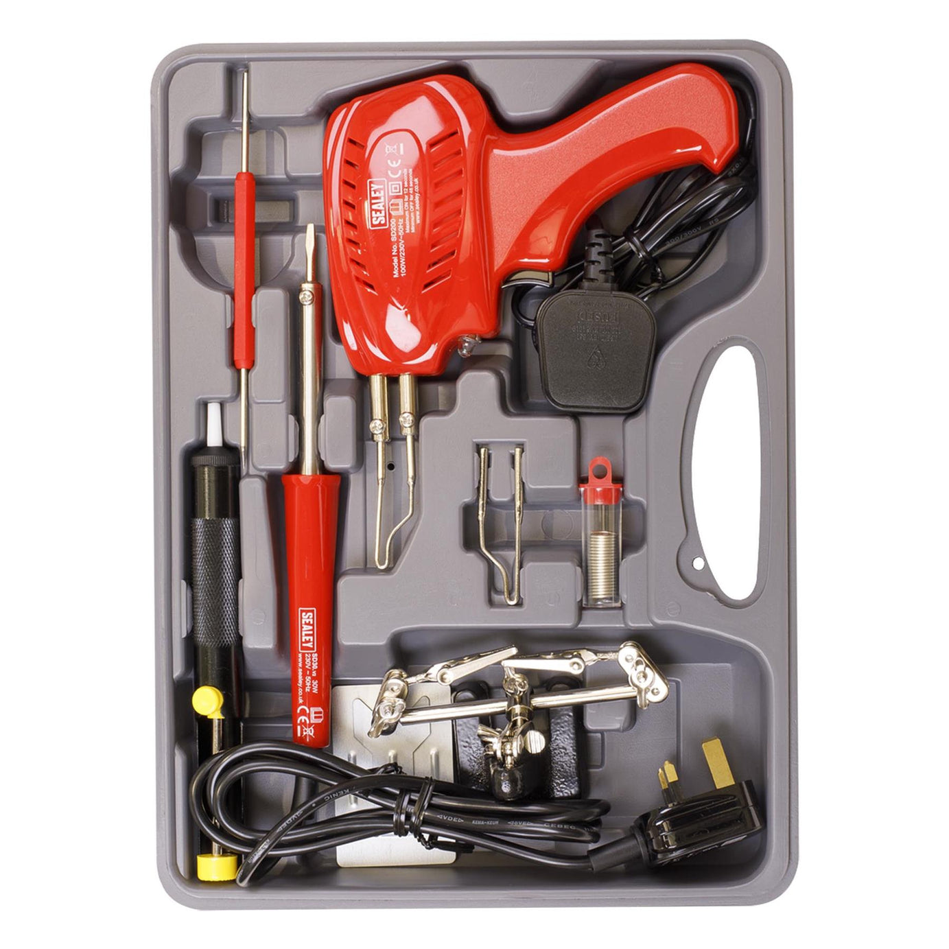 Sealey Soldering Gun/Iron Kit 8pc 230V