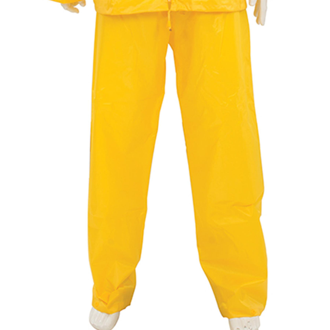 2Pce Rain Suit Yellow Large 74cm - 130cm (29 - 51") Includes Hood With Neck Cord