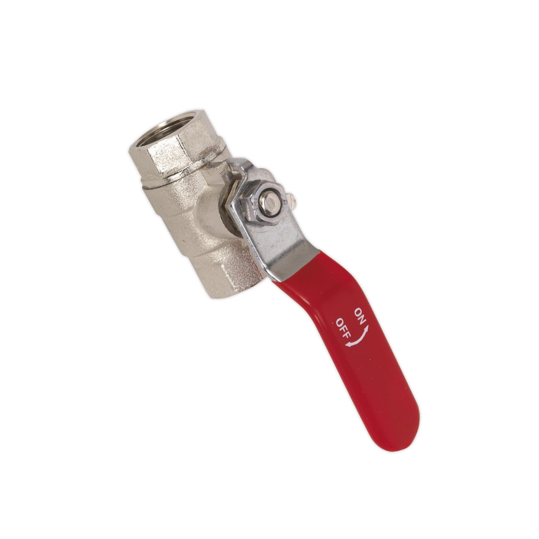 Sealey Lever Ball Valve 3/8"BSP (F) x 3/8"BSP (F)