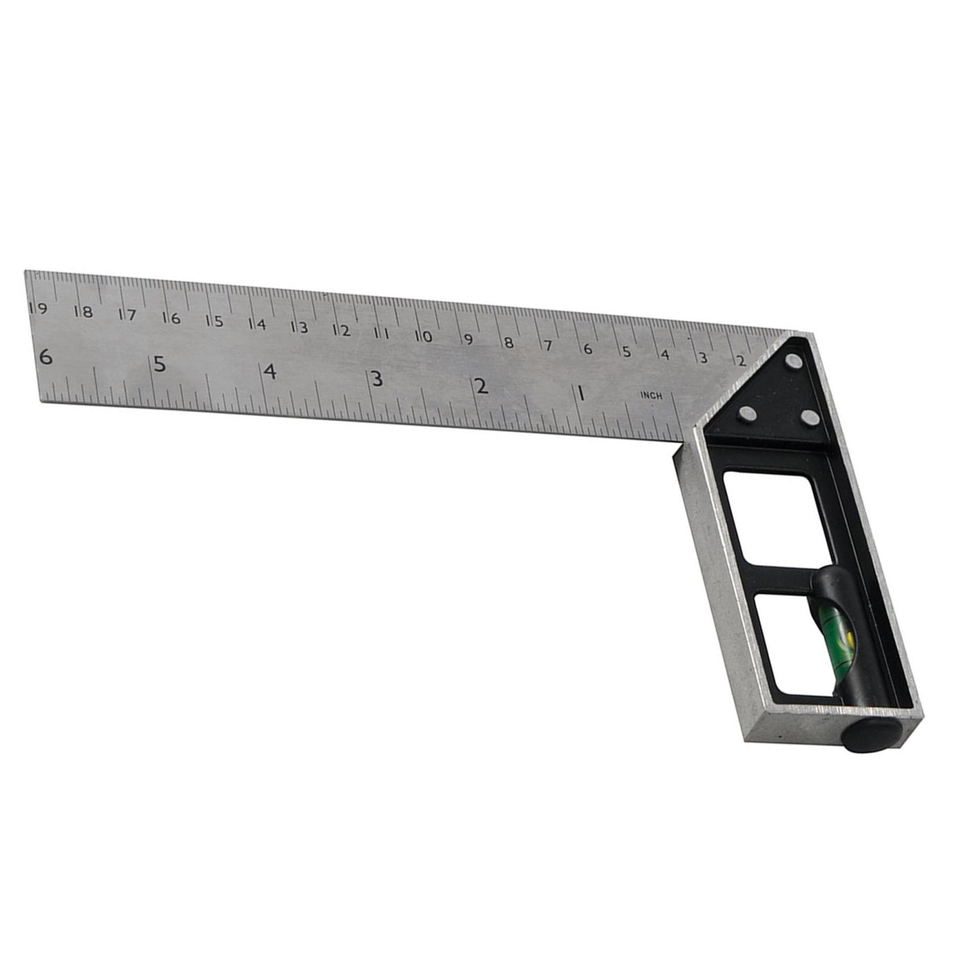 Tri & Mitre Square With Spirit Level 150mm Cast Aluminium Stock Quality