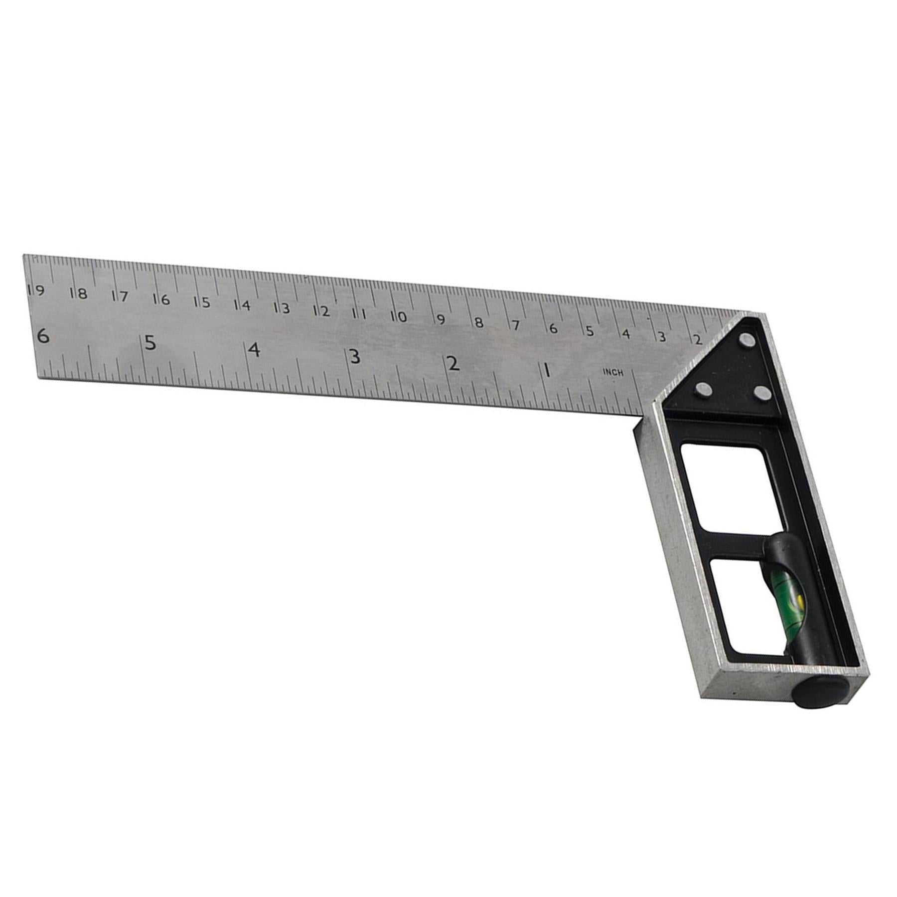 Tri & Mitre Square With Spirit Level 150mm Cast Aluminium Stock Quality