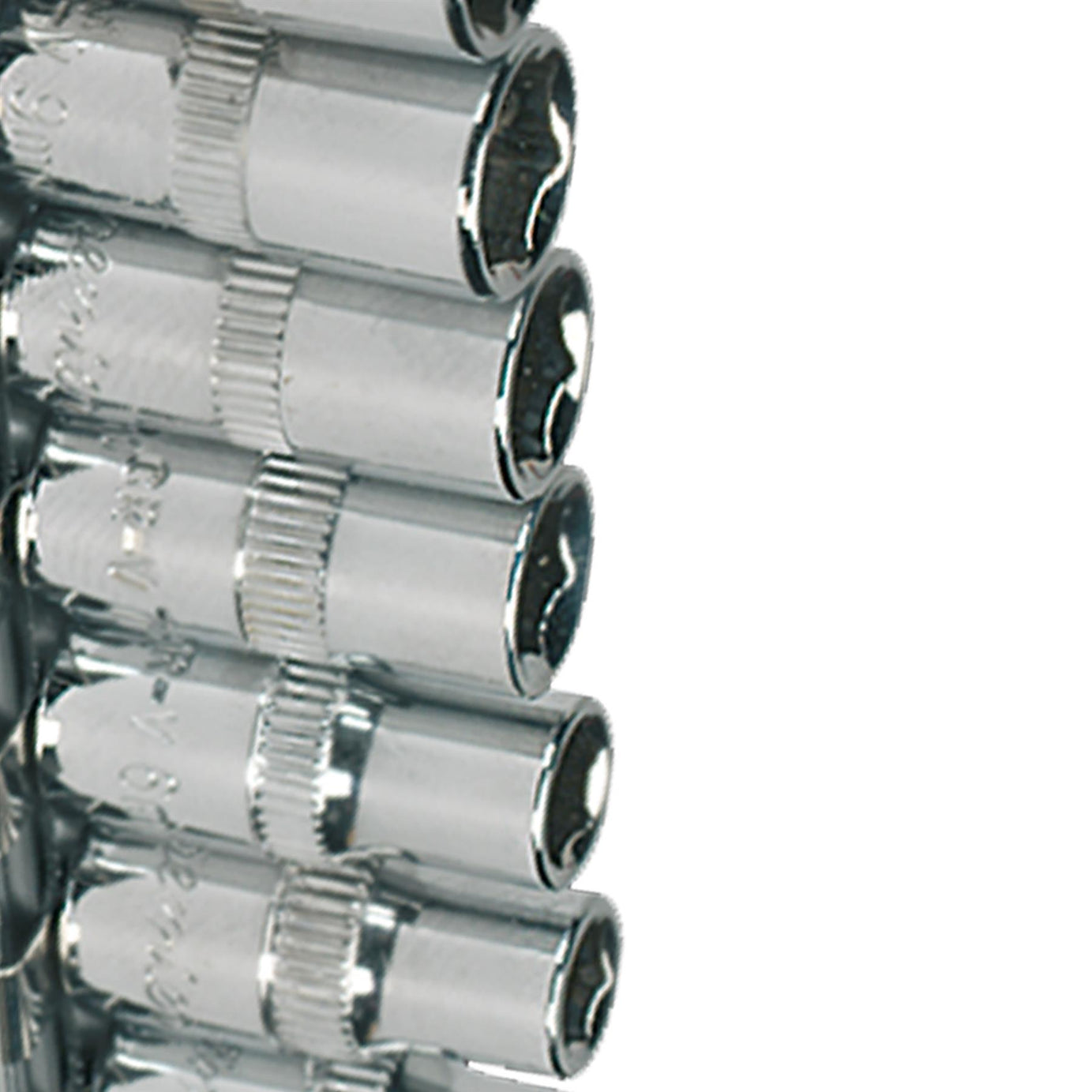 Sealey Socket Set 13pc 1/4"Sq Drive WallDrive - Metric