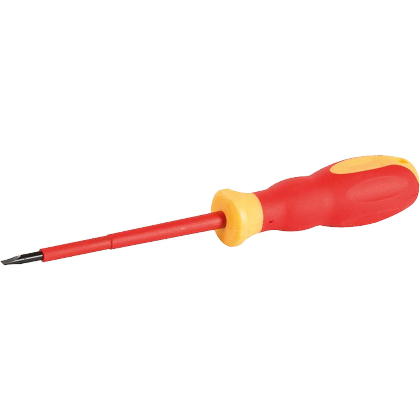 VDE Soft-Grip Electricians Screwdriver Slotted Ergonomic Handles 0.8 x 4 x 100mm