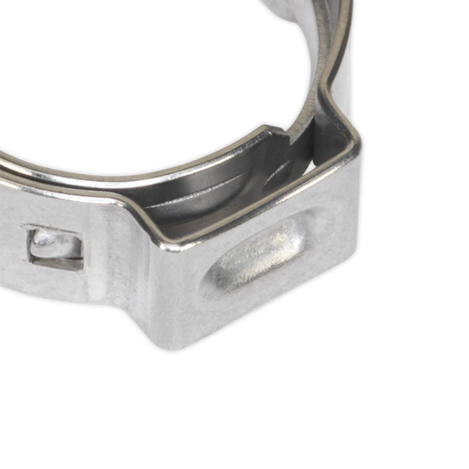 Sealey O-Clip Single Ear 13.2-15.7mm Pack of 25