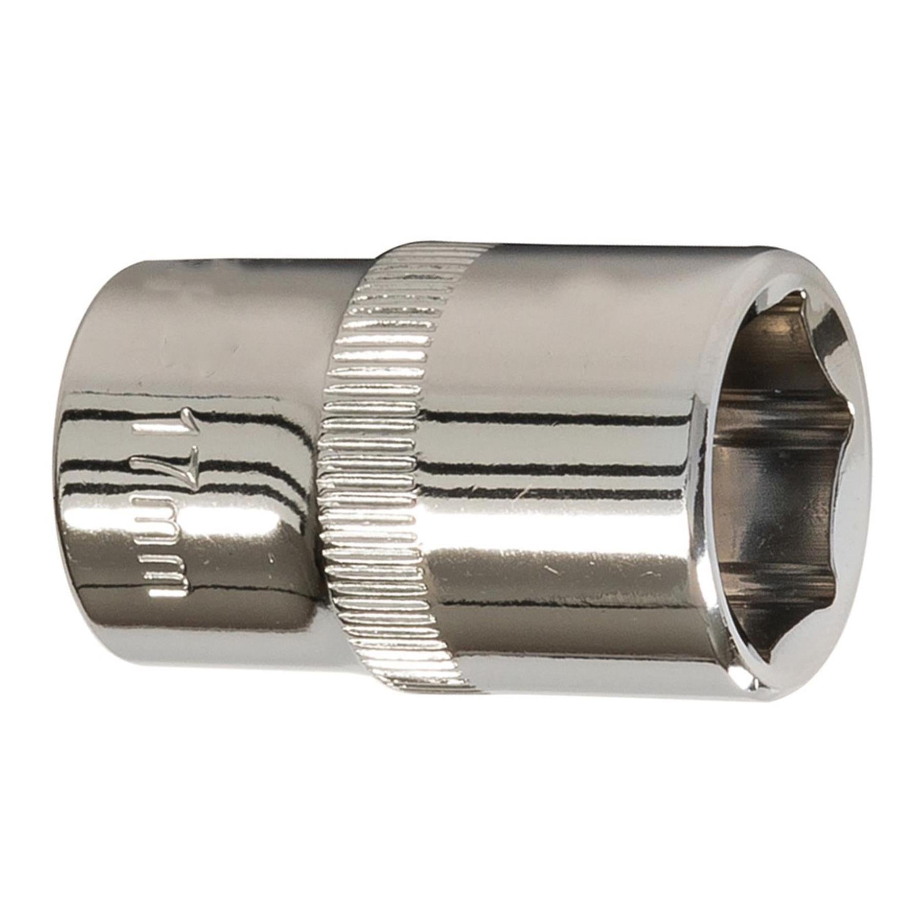 Socket 1/2" Drive Metric Hex Square 17mm Individual Hex Polished Crv Quality