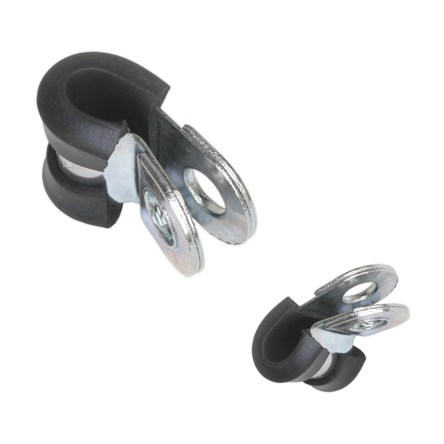 Sealey P-Clip Rubber Lined 13mm Pack of 25