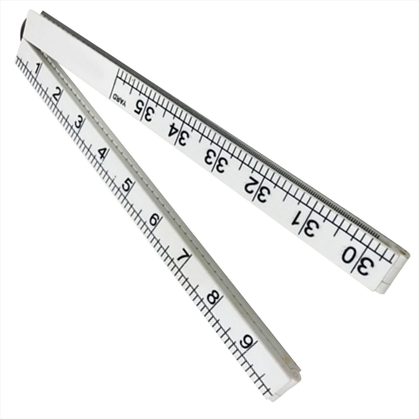 1m Yard Stick Folding Ruler Plastic Rule Mesaure Metre 3ft Yellow 1000mm