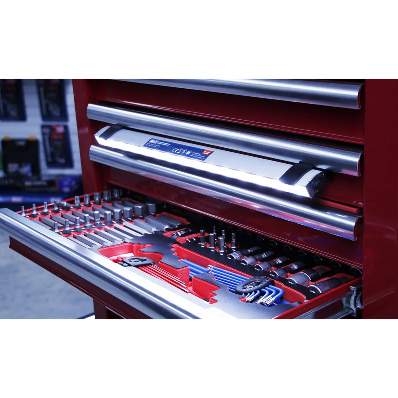 Sealey Toolbox Light Rechargeable 15 SMD LED Lithium-ion