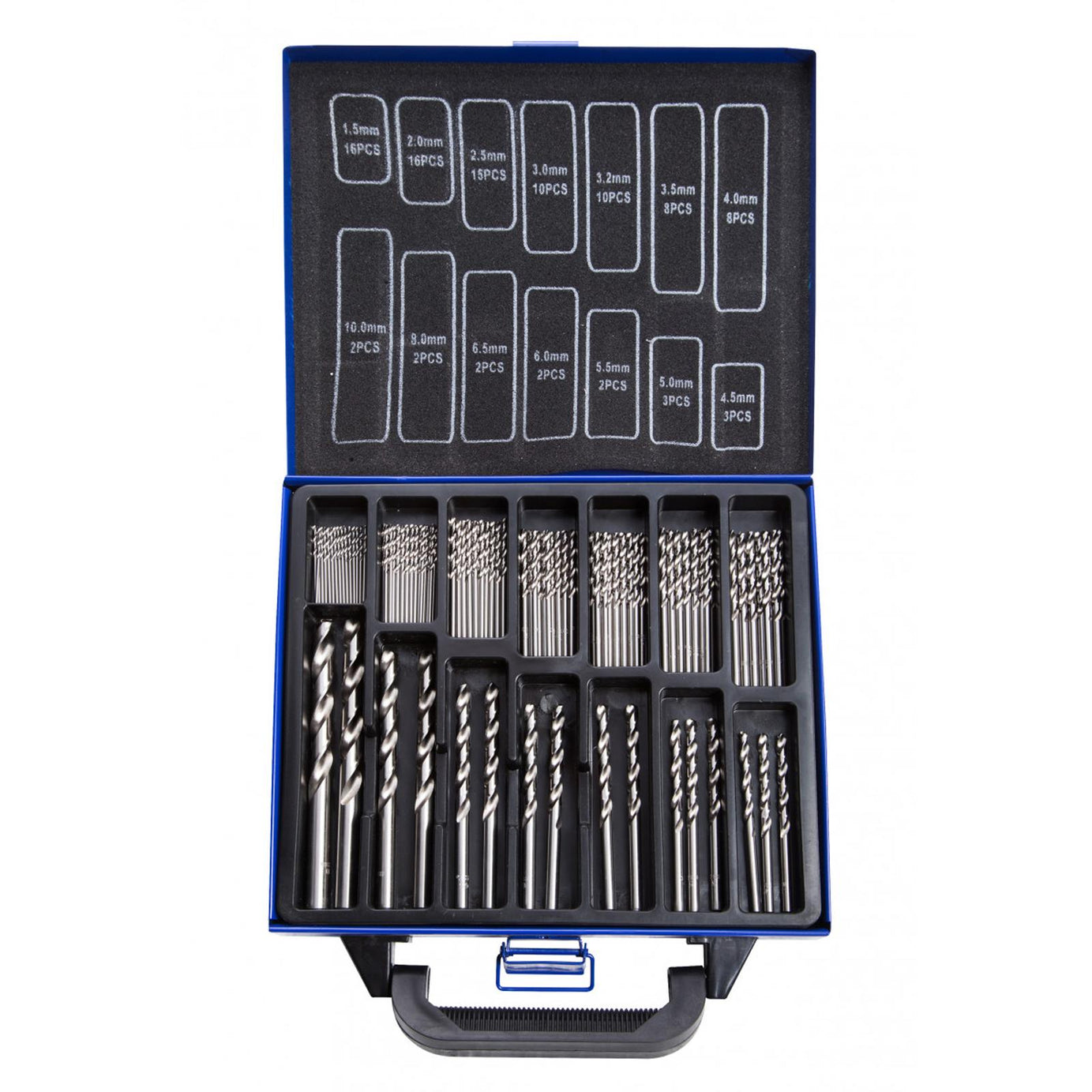 BlueSpot 99Pce Cobalt Drill Bit Set (1.5-10mm) M35 Steel Bit Thick Strong Material Drill