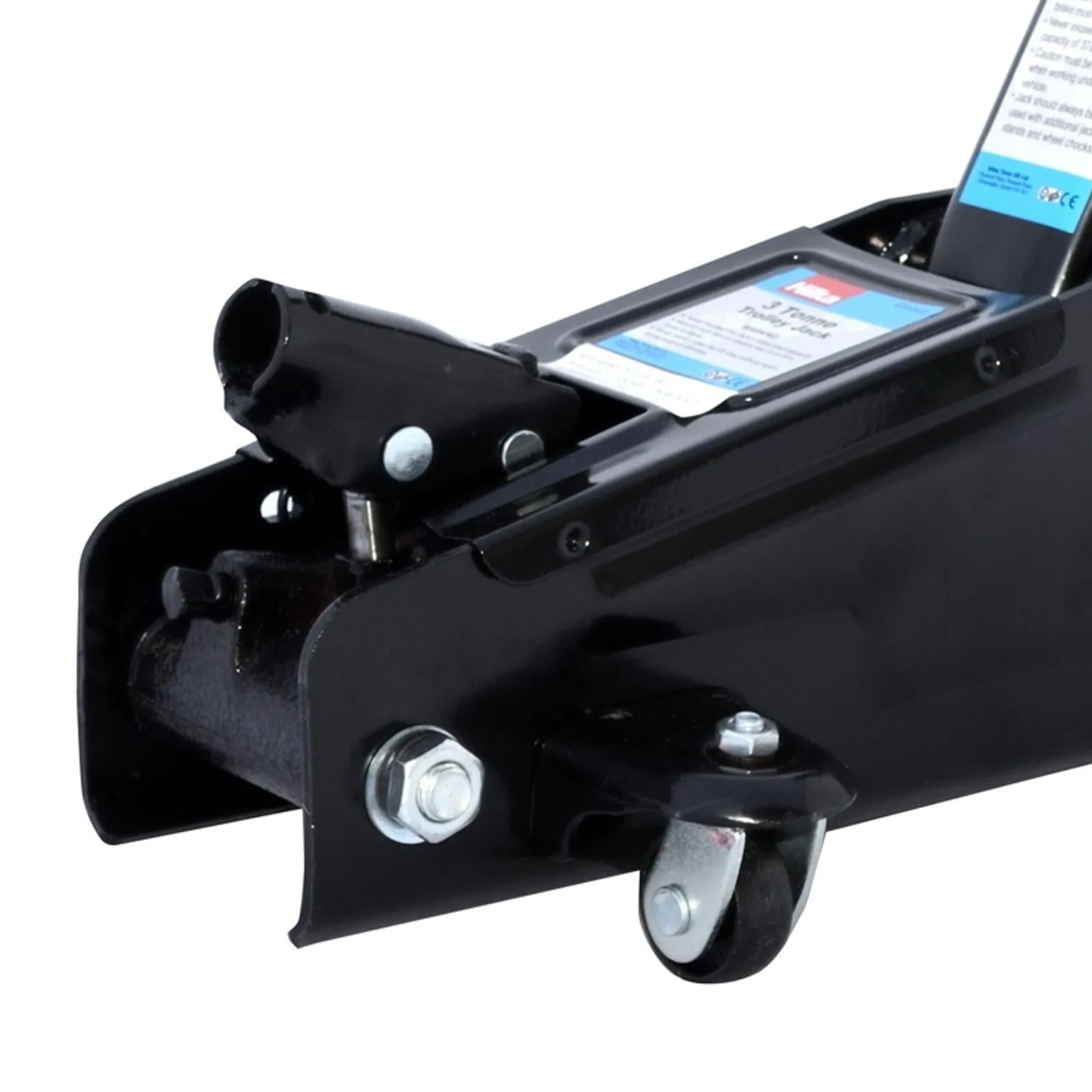 Heavy-Duty 3 Tonne Steel Trolley Jack