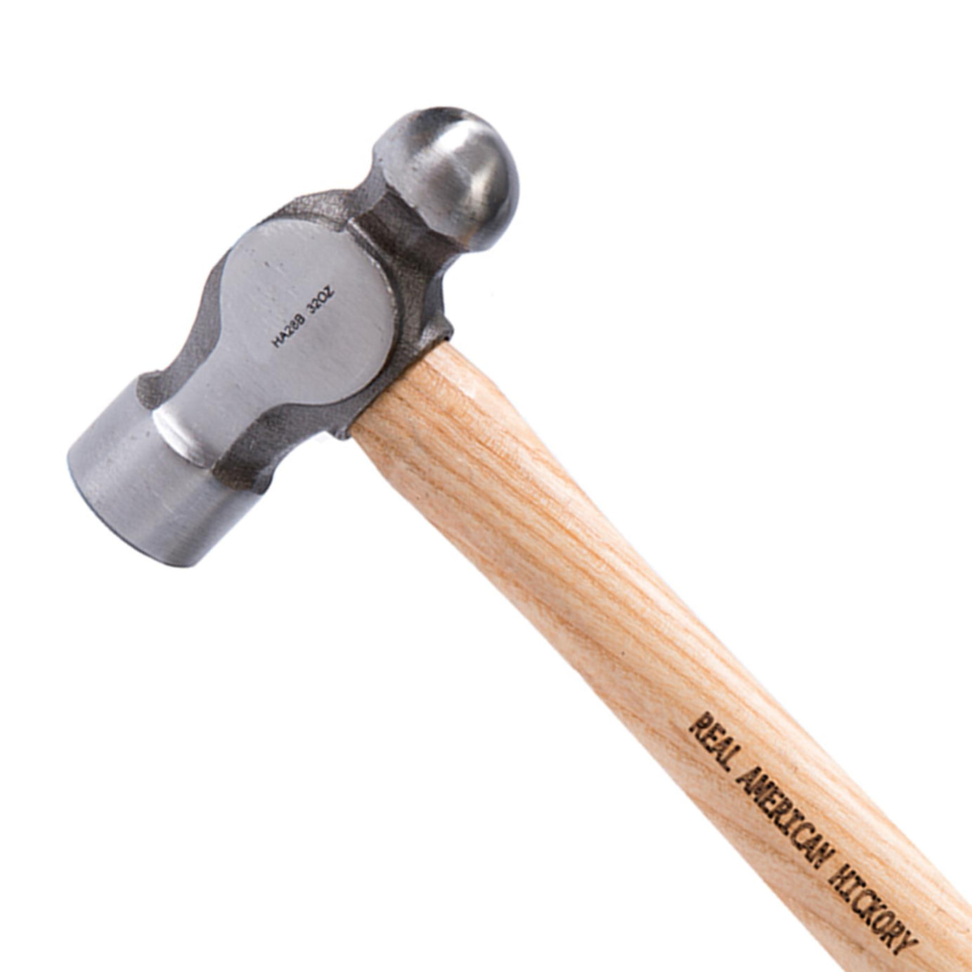 Hickory Ball Pein Hammer 32Oz (907G) Strong Forged Steel Metal Punching Riveting