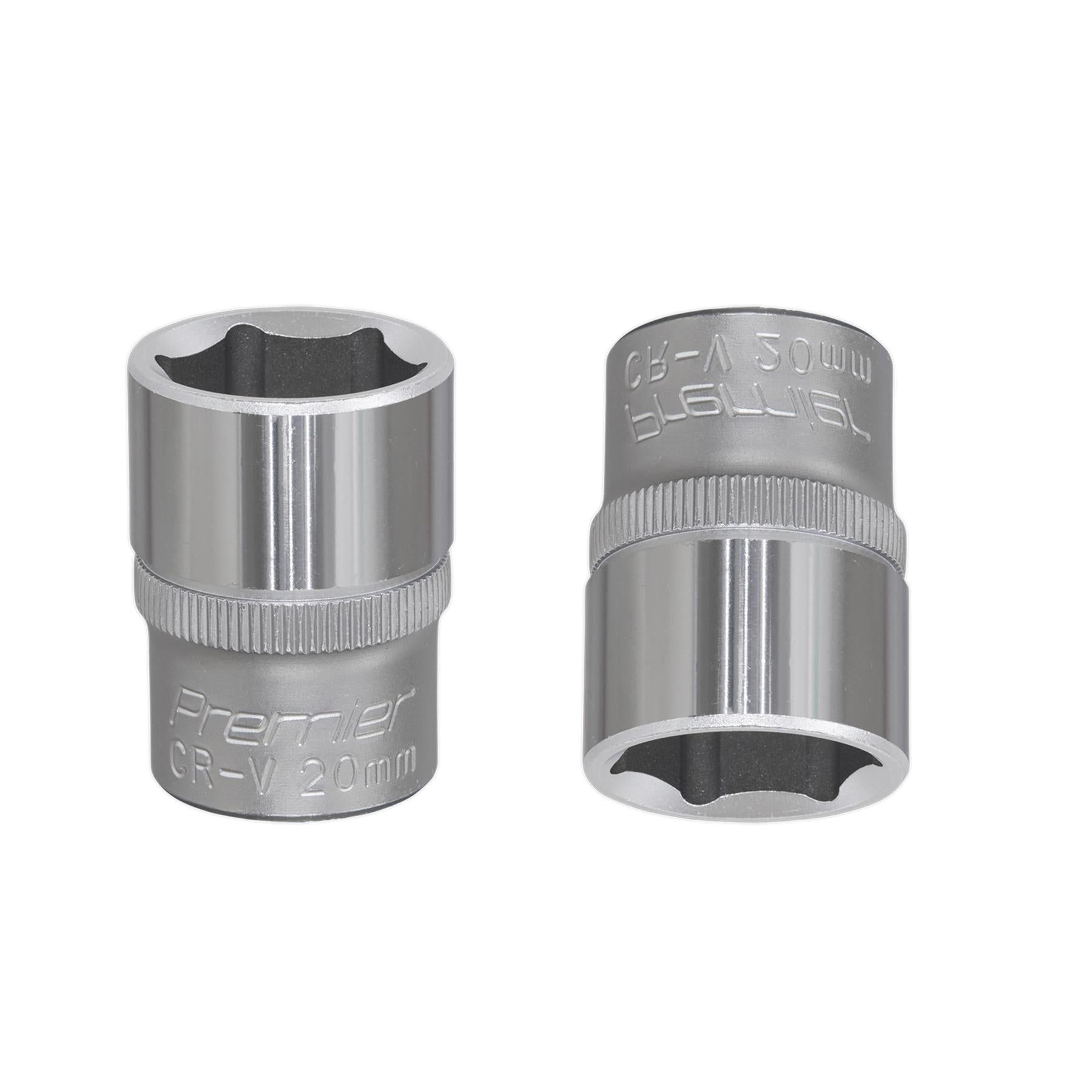 Sealey WallDrive Socket 20mm 1/2"Sq Drive