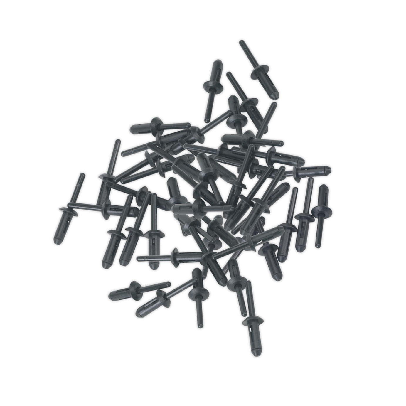 Sealey Plastic Rivet 6.6 x 17.2mm Pack of 50