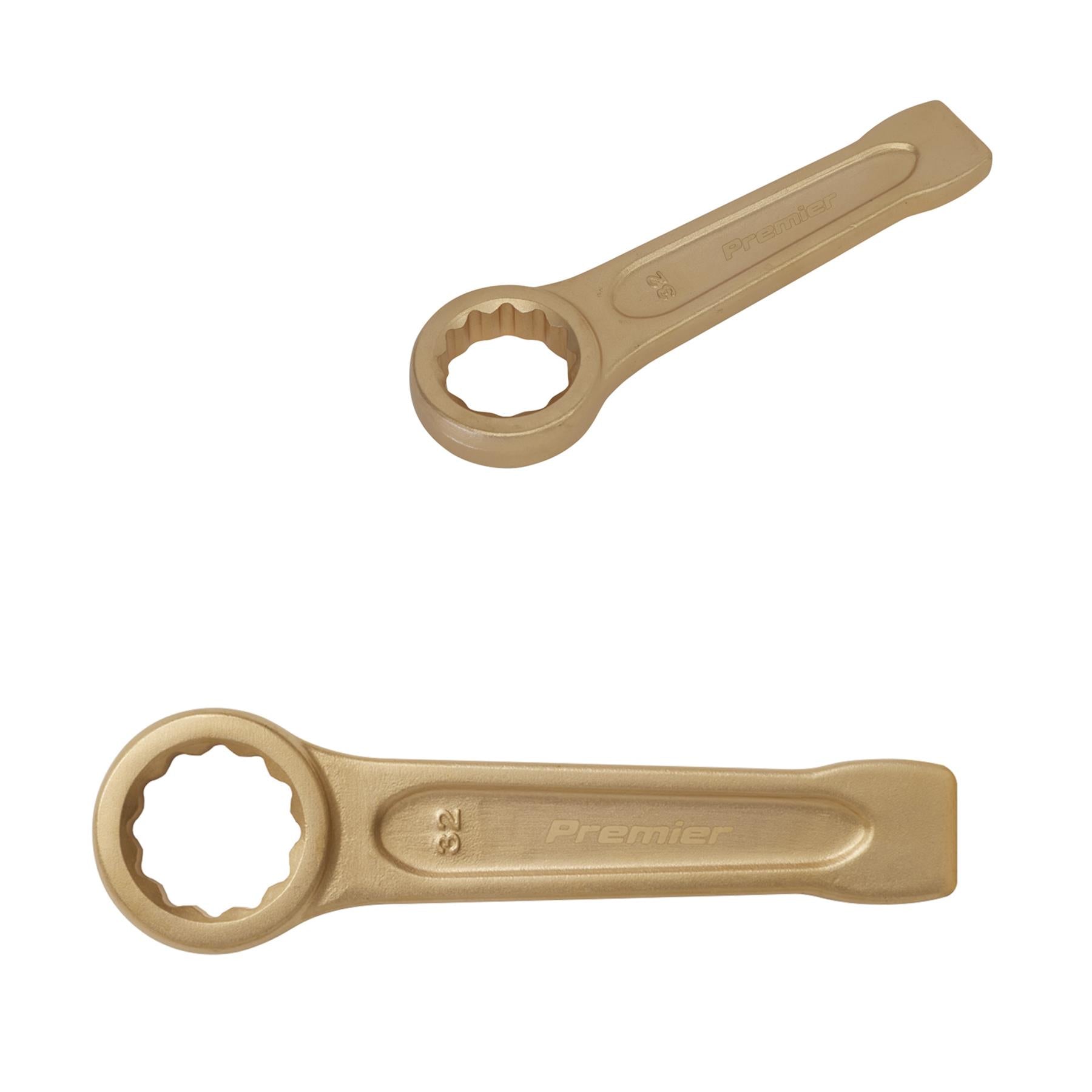 Sealey Slogging Spanner Ring End 32mm - Non-Sparking