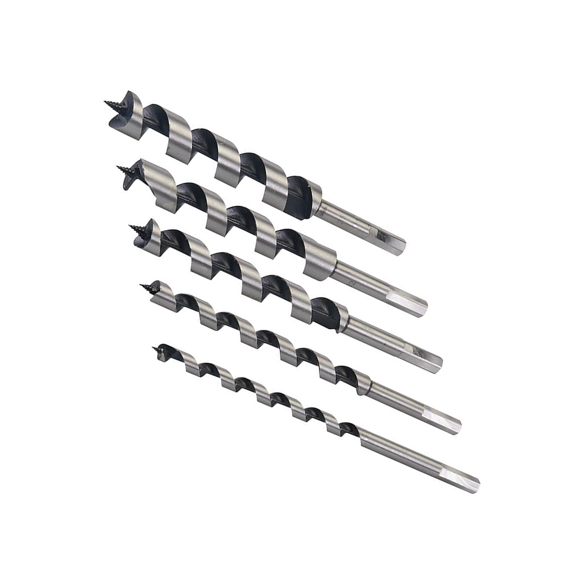 5Pce Auger Bit 10- 25mm Hand Tools Holes Cutting Hex Shank Drill New