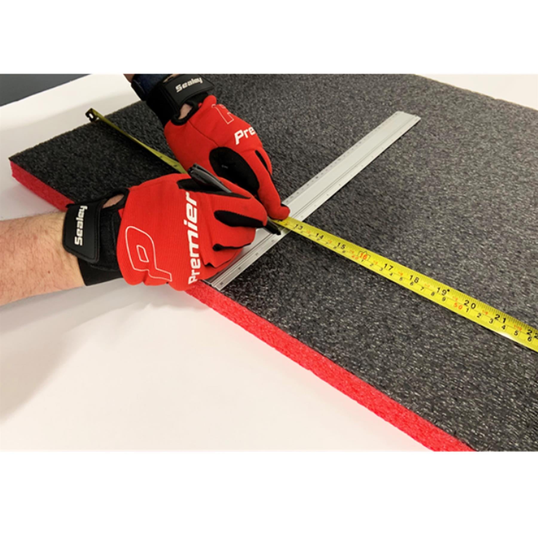 Sealey Easy Peel Shadow Foam Red/Black 1200 x 550 x 30mm