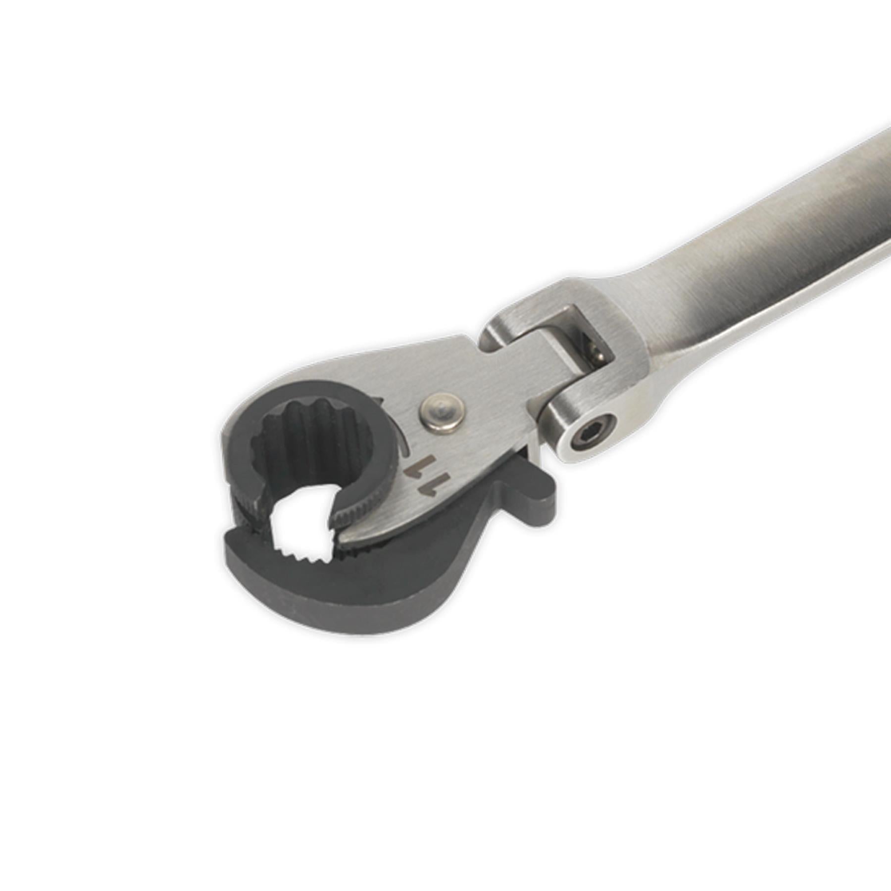 Sealey Brake Pipe Spanner Ratcheting 10 & 11mm