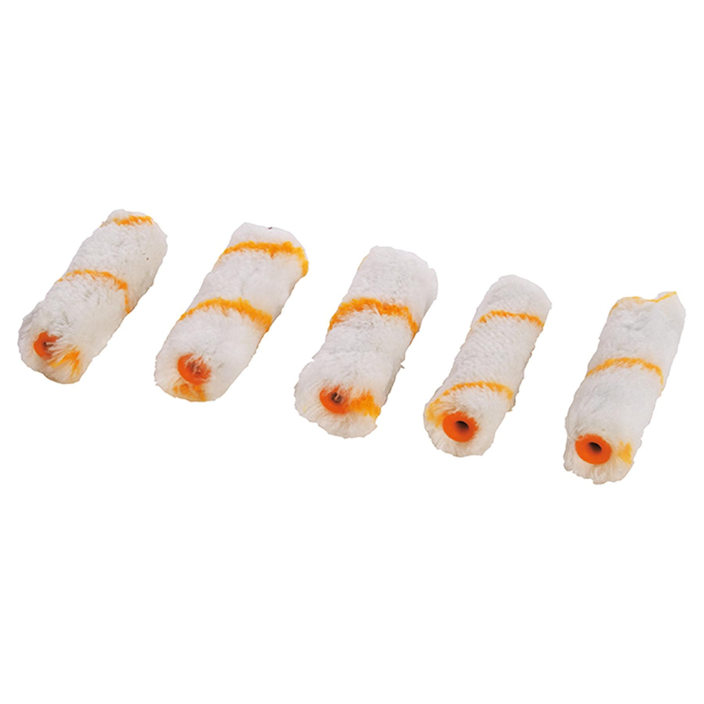 10Pk 100mm Mini Roller Sleeves For Use With Gloss Ideal For Detailed Tasks