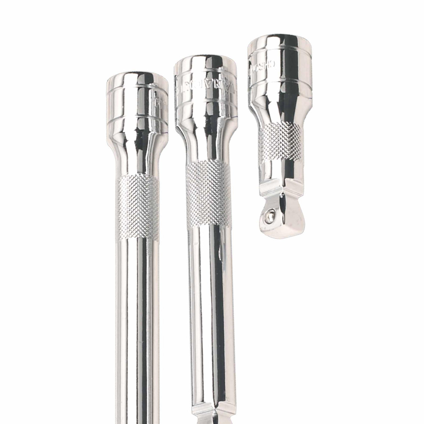 Sealey Wobble/Rigid Extension Bar Set 3pc 1/2"Sq Drive