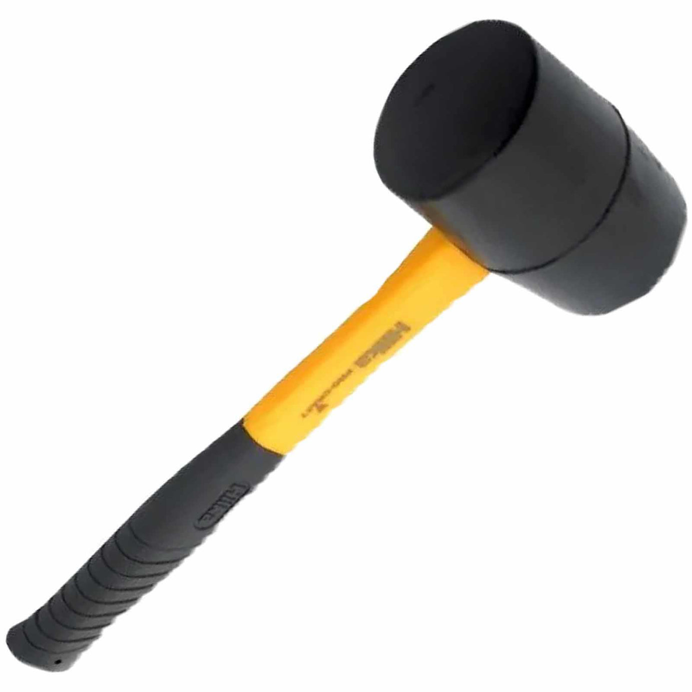 black rubber mallet
