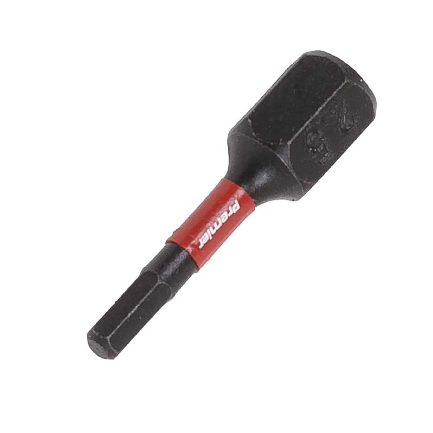 Hex 2.5mm Impact Power Tool Bits 25mm - 3pc