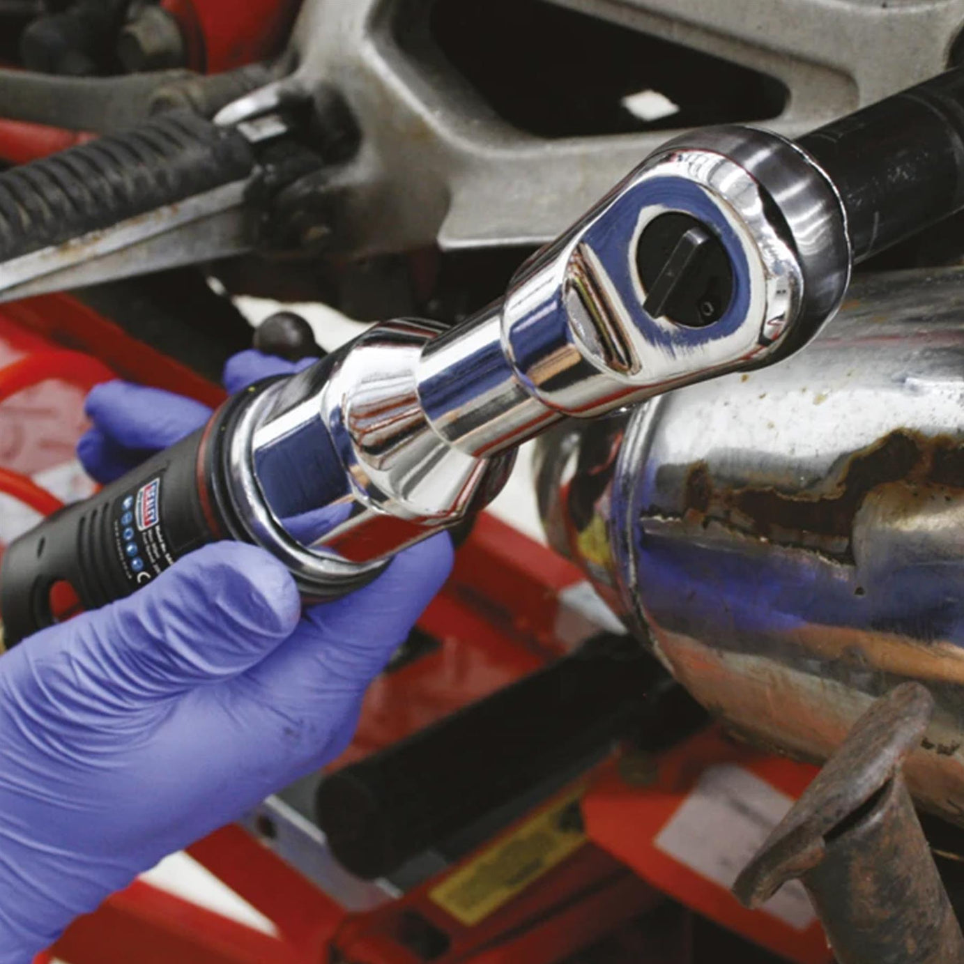 Sealey Air Ratchet Wrench 3/8"Sq Drive Premier