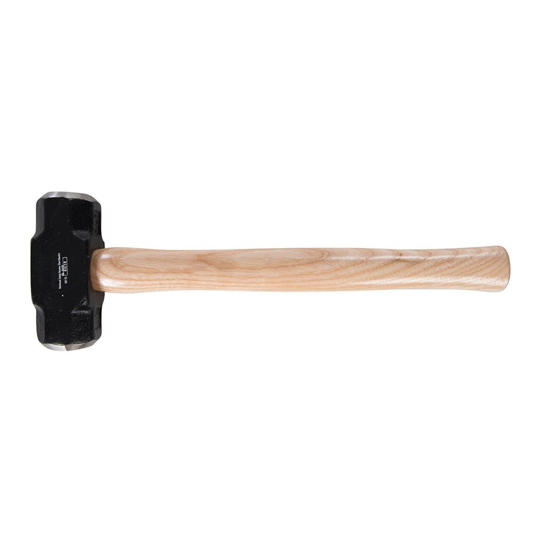 Hardwood Sledge Hammer Short-Handled 4Lb (1.81Kg) Forged Steel Powder-Coated