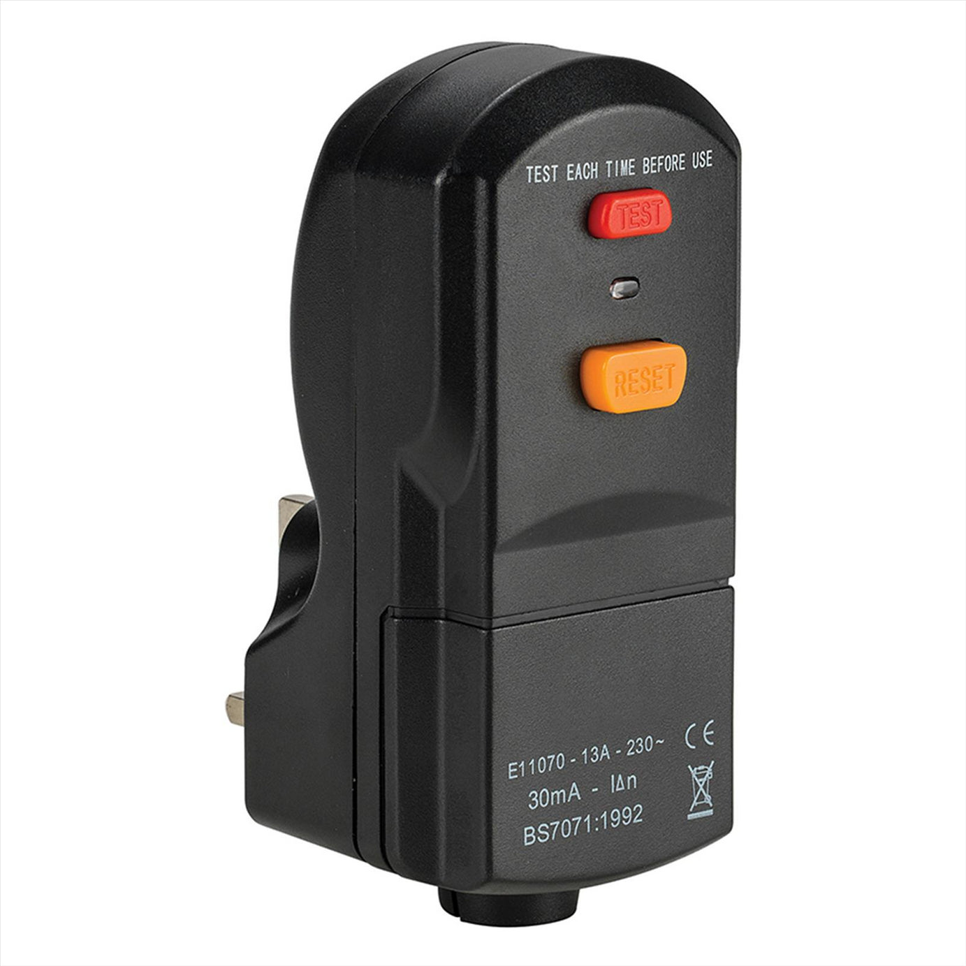 Defender RCD Plug 13A (Wireable) 230V