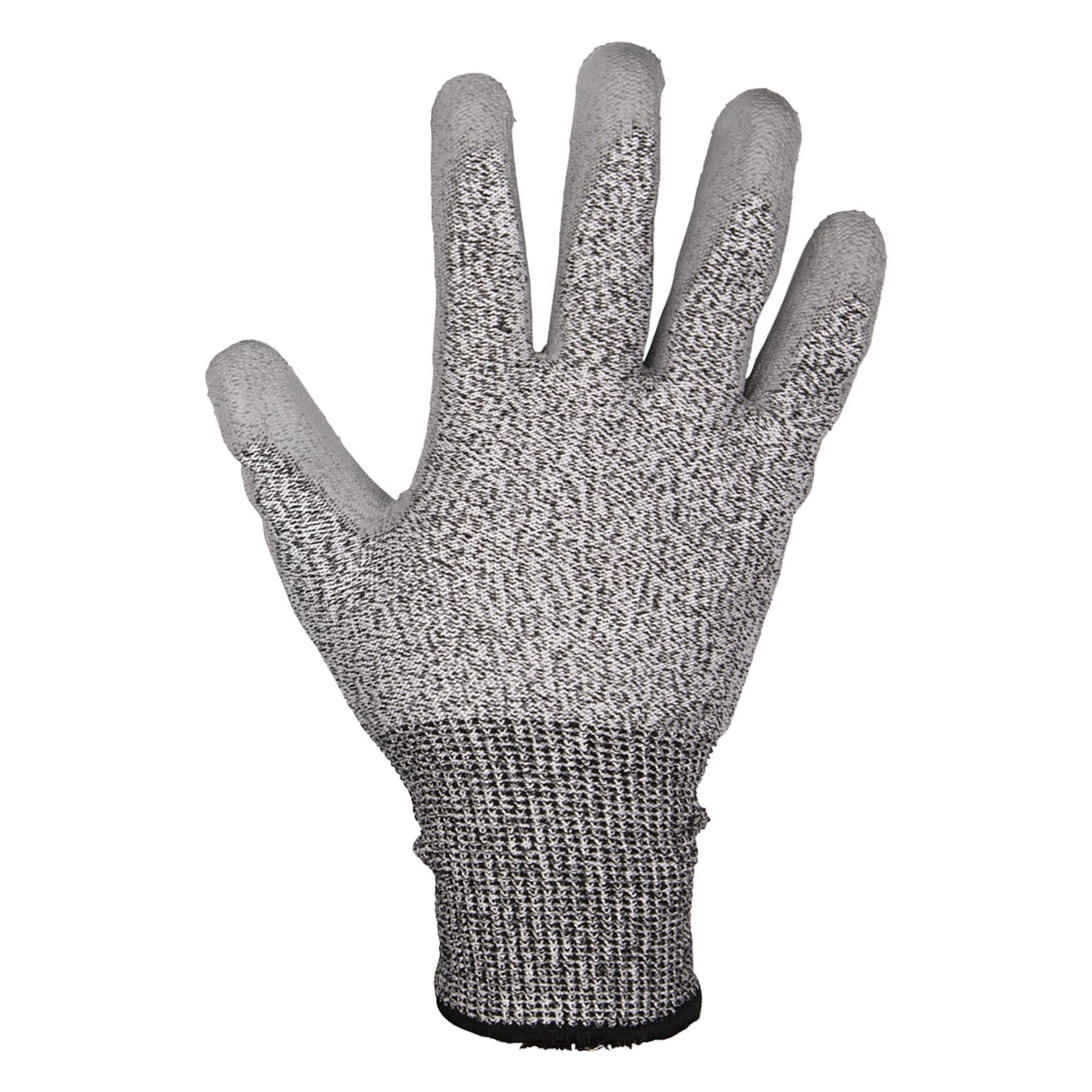 Sealey Anti-Cut PU Gloves (Cut Level C - Large) - Pair