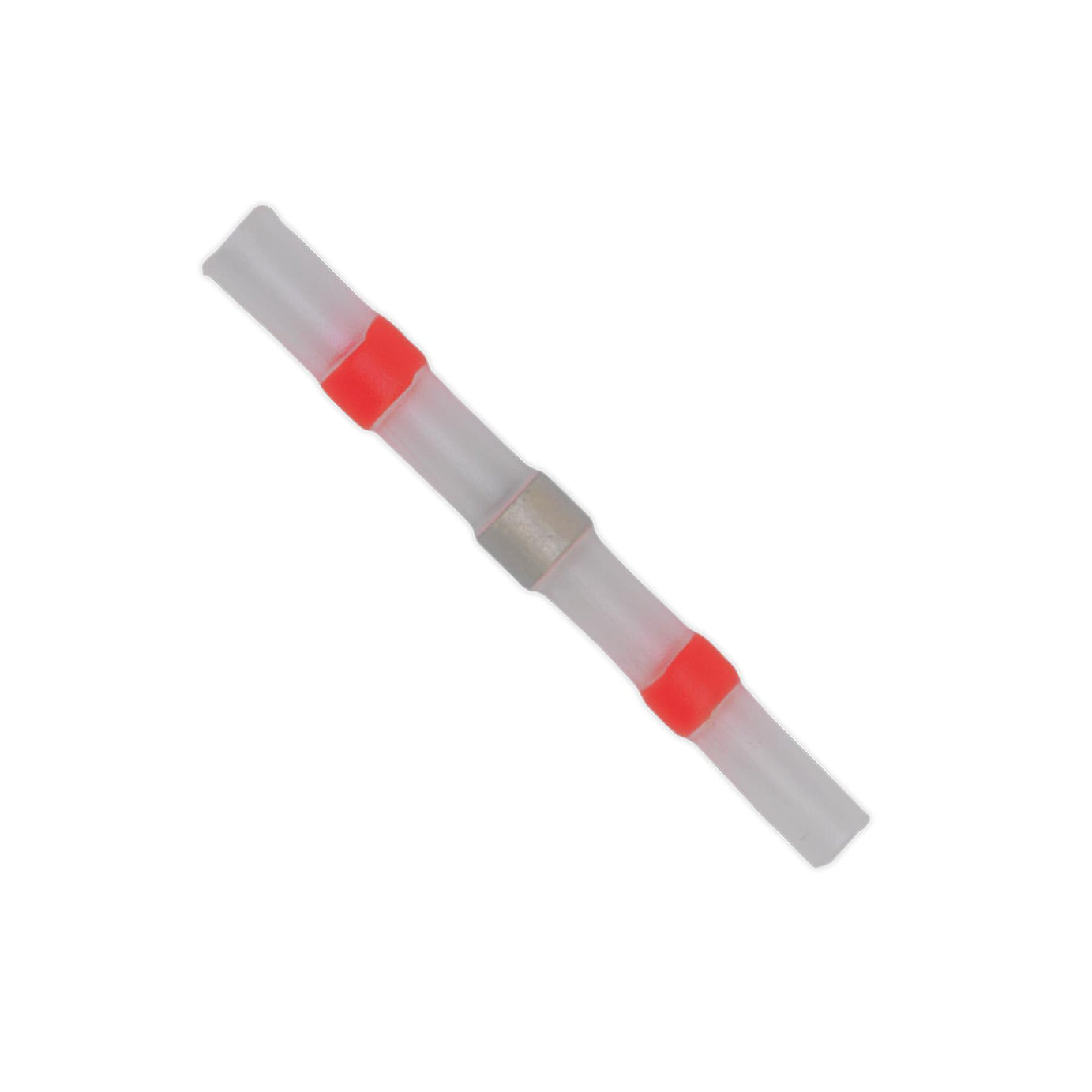 Sealey Heat Shrink Butt Connector 22-18 AWG Red Pack of 25