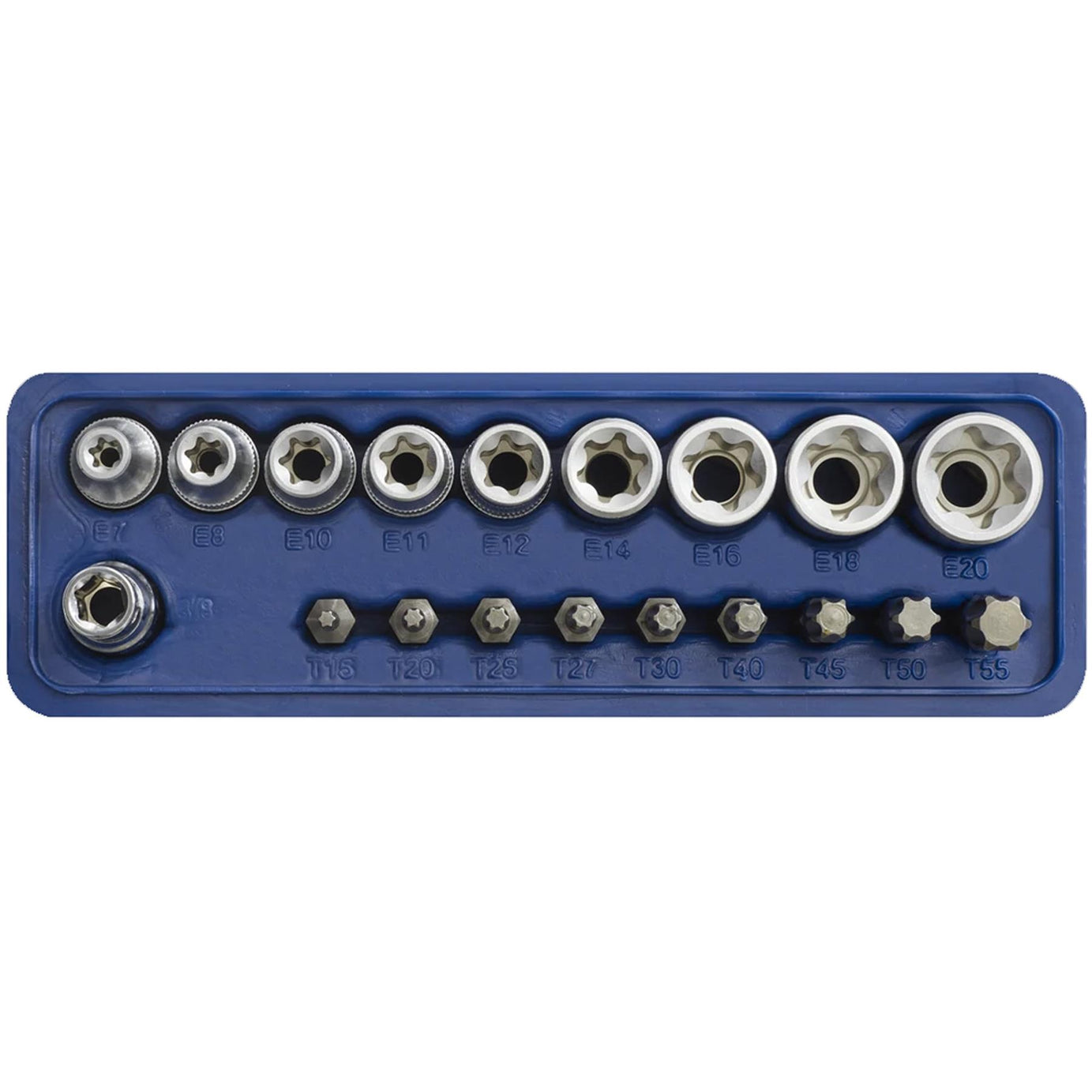 Sealey TRX-Star* Socket & Bit Set 19pc 3/8"Sq Drive