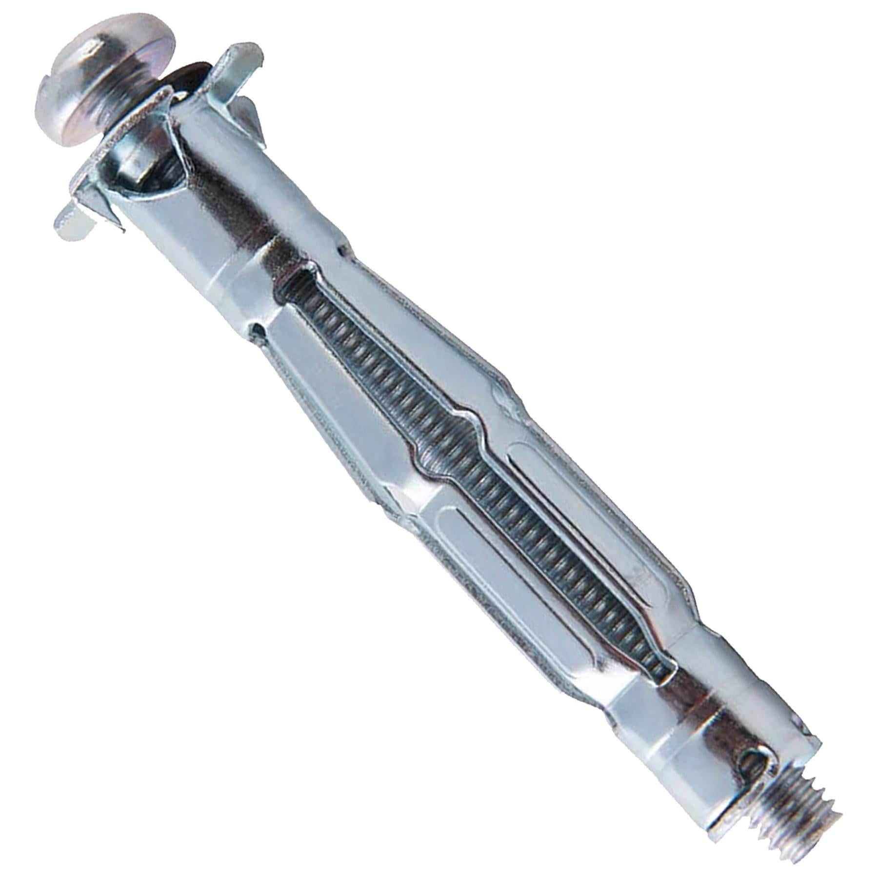 Hollow Wall Anchors Flush Finish With Anti-Rotation Barbs 40Pk M6 X 65mm