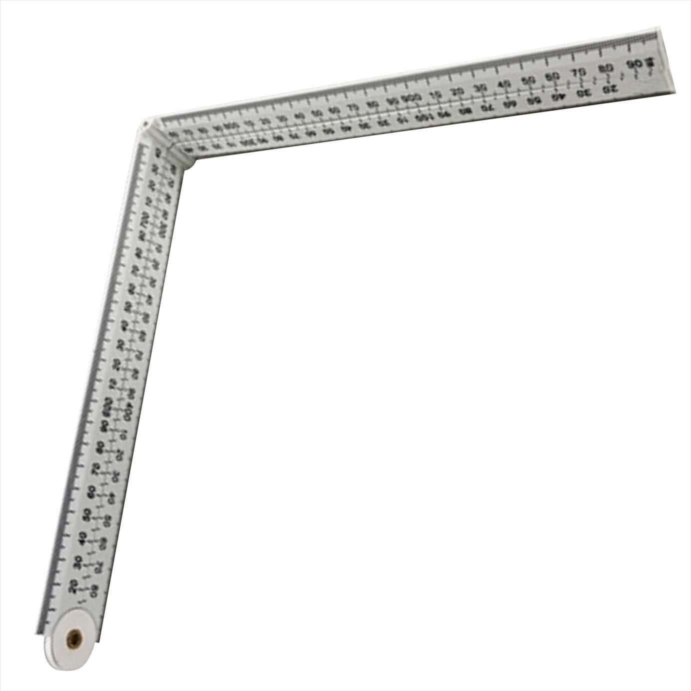 1m Yard Stick Folding Ruler Plastic Rule Mesaure Metre 3ft Yellow 1000mm