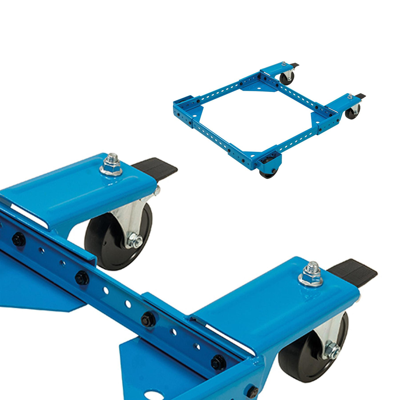 Universal Mobile Base wheeled Base for Workshop With Adjustable Frame