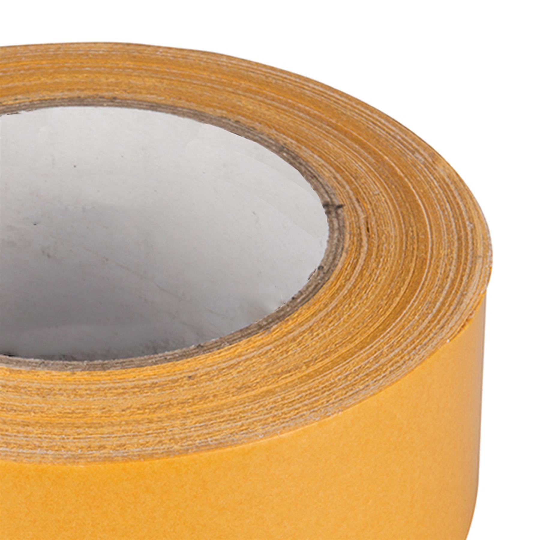Double-Sided Tape - 50mm X 33M Strong, Fibreglass-Reinforced, Permanent