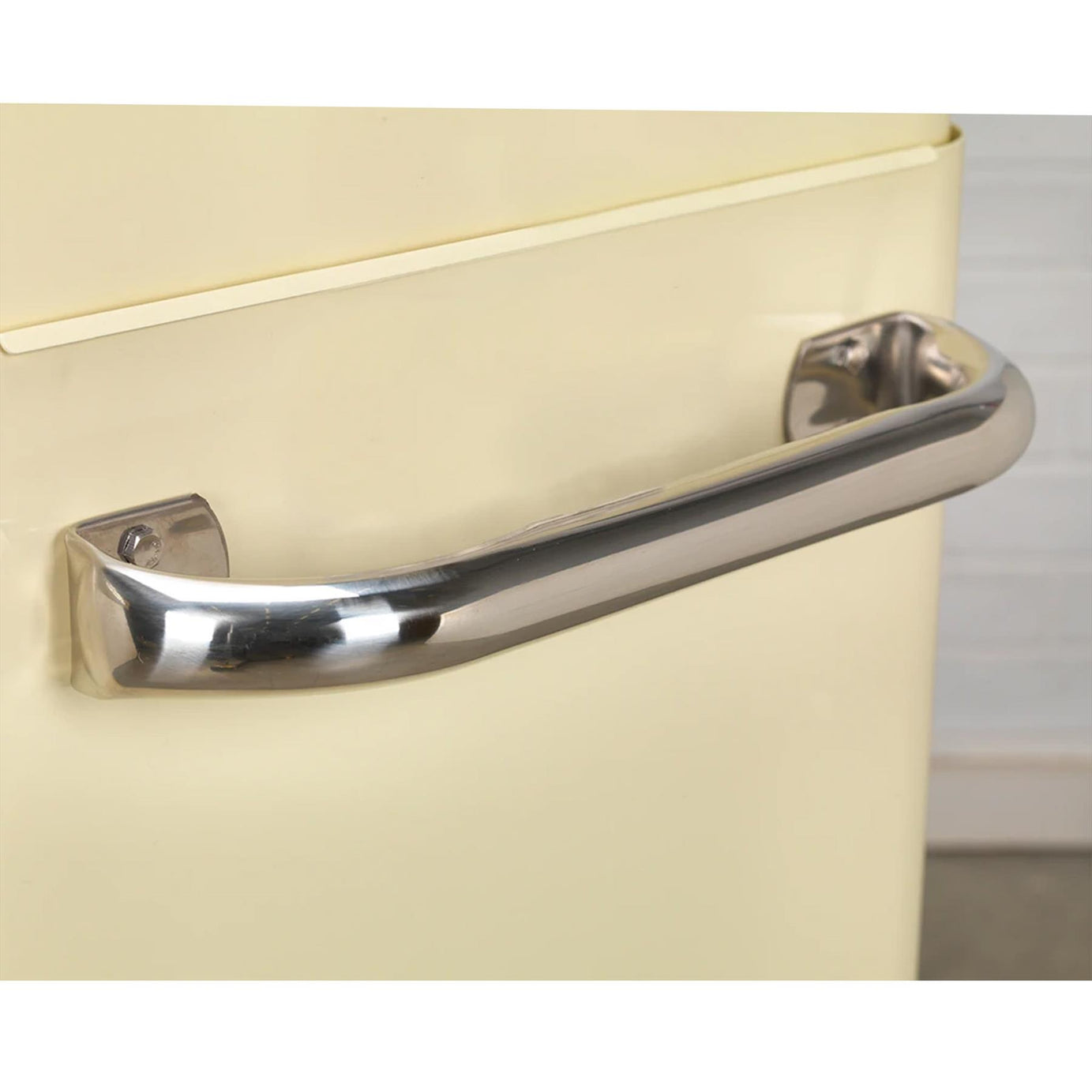 Sealey Rollcab 4 Drawer Retro Style. White  Stainless steel handle