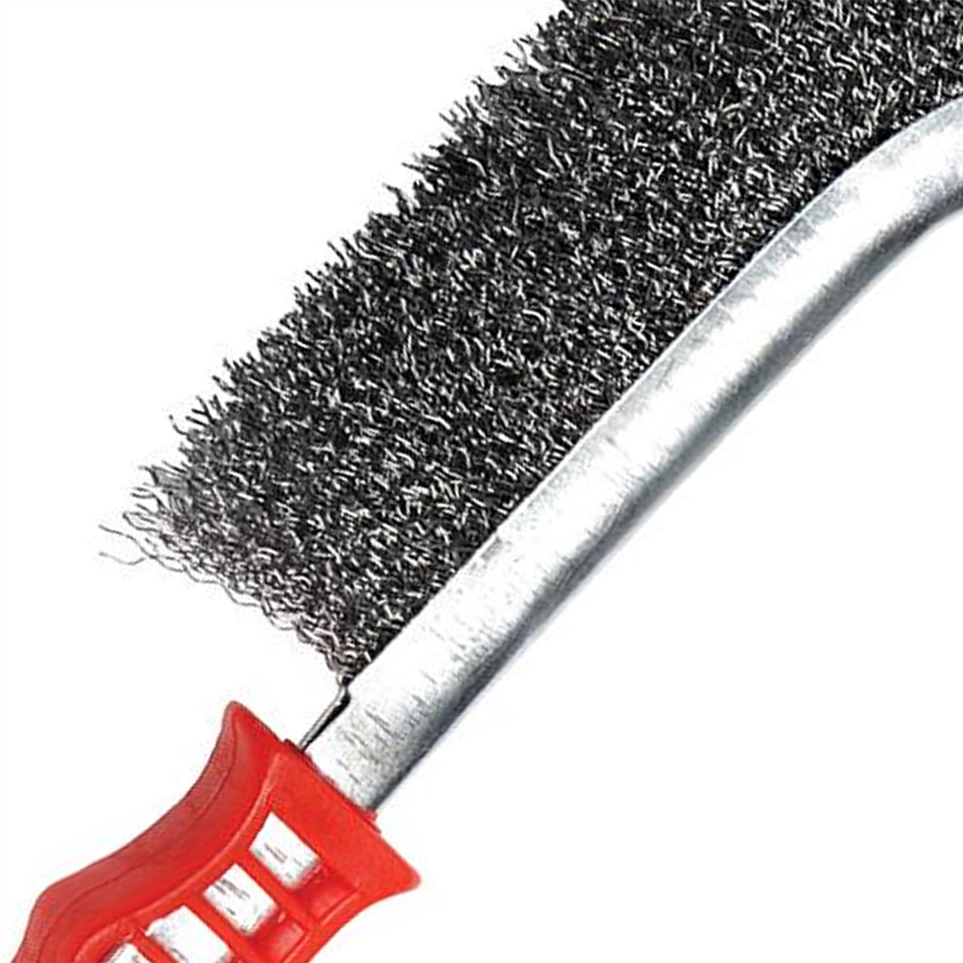 Wire Brush Steel Polyurethane Handle Heavy Cleaning Brush Hand Tools New