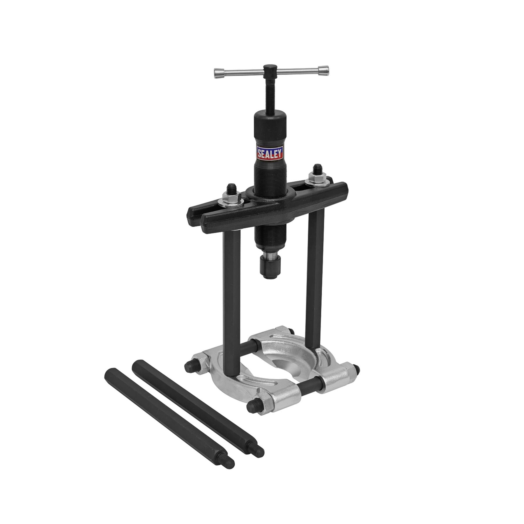 Sealey Bearing Separator/Puller Set 8pc Hydraulic Steel Case