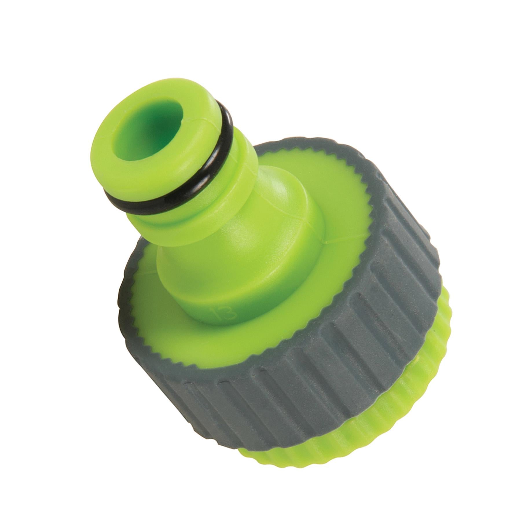 Male Soft-Grip Tap Connector 1/2" - 3/4" Fast And Easy Connecting Of Hoses