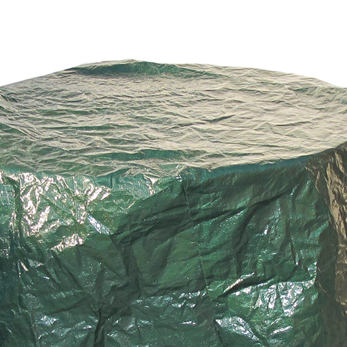 Round Table Cover - 1250 X 810mm Waterproof 100G/M2 Durable Green Polyethylene