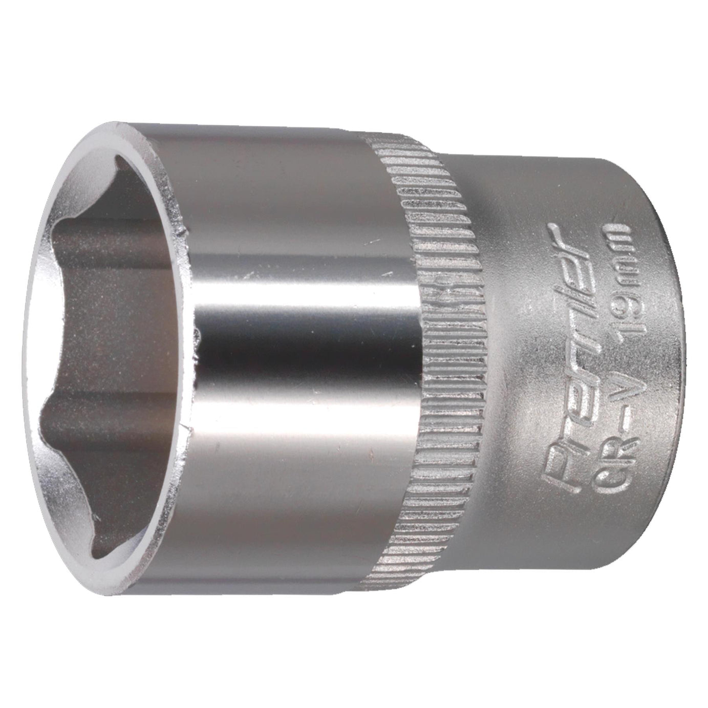 Sealey WallDrive Socket 19mm 3/8"Sq Drive Chrome Vanadium steel socket
