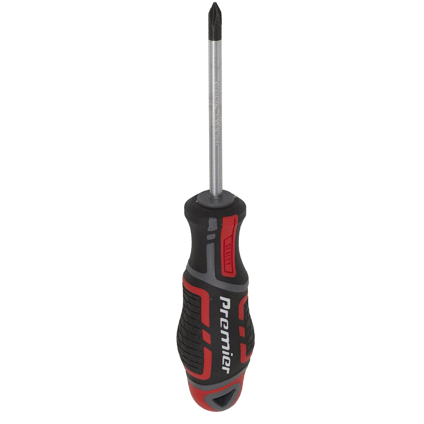 Sealey Screwdriver Phillips #1 x 75mm Plus Soft Grip Handle Magnetic GripMAX
