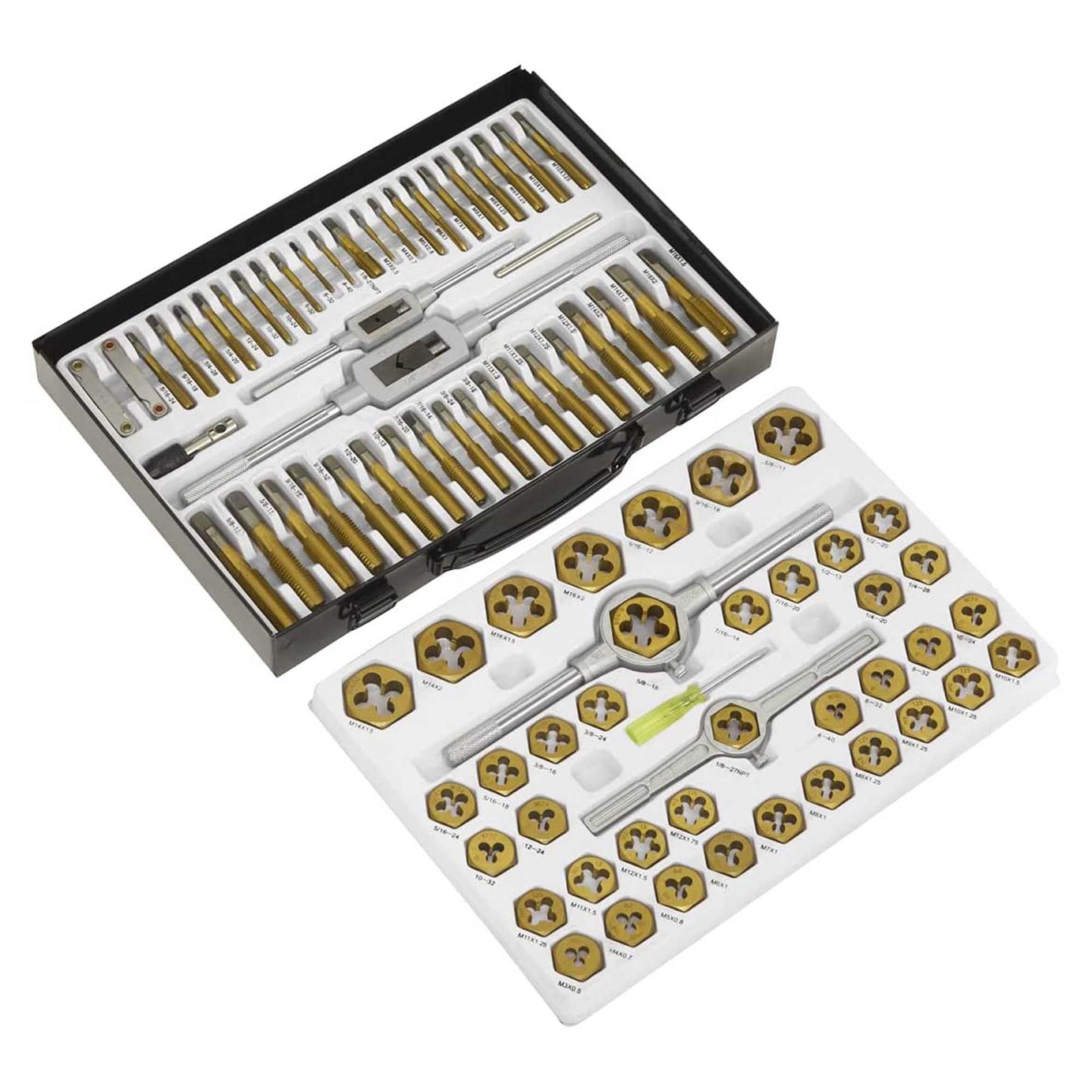 Sealey Tap & Die Set Hexagonal Metric & Imperial 86pc
