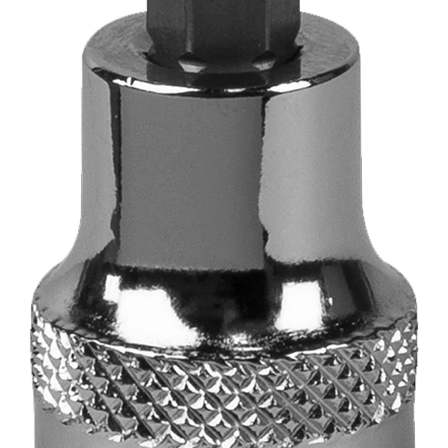 Sealey Spline Socket Bit M3 3/8"Sq Drive Chrome Vanadium steel
