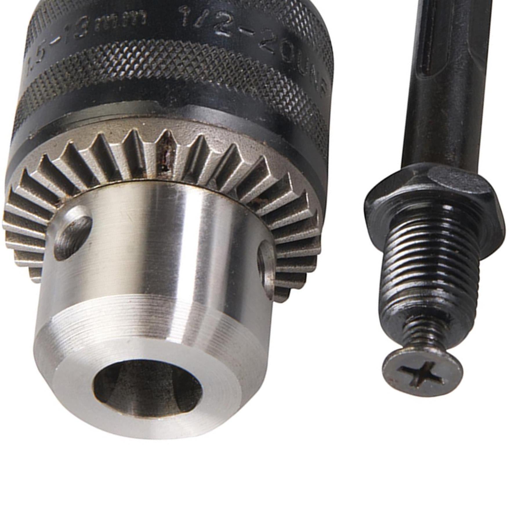 13mm 1/2" UNF Drill Chuck With SDS Shaft Adaptor and Chuck Key