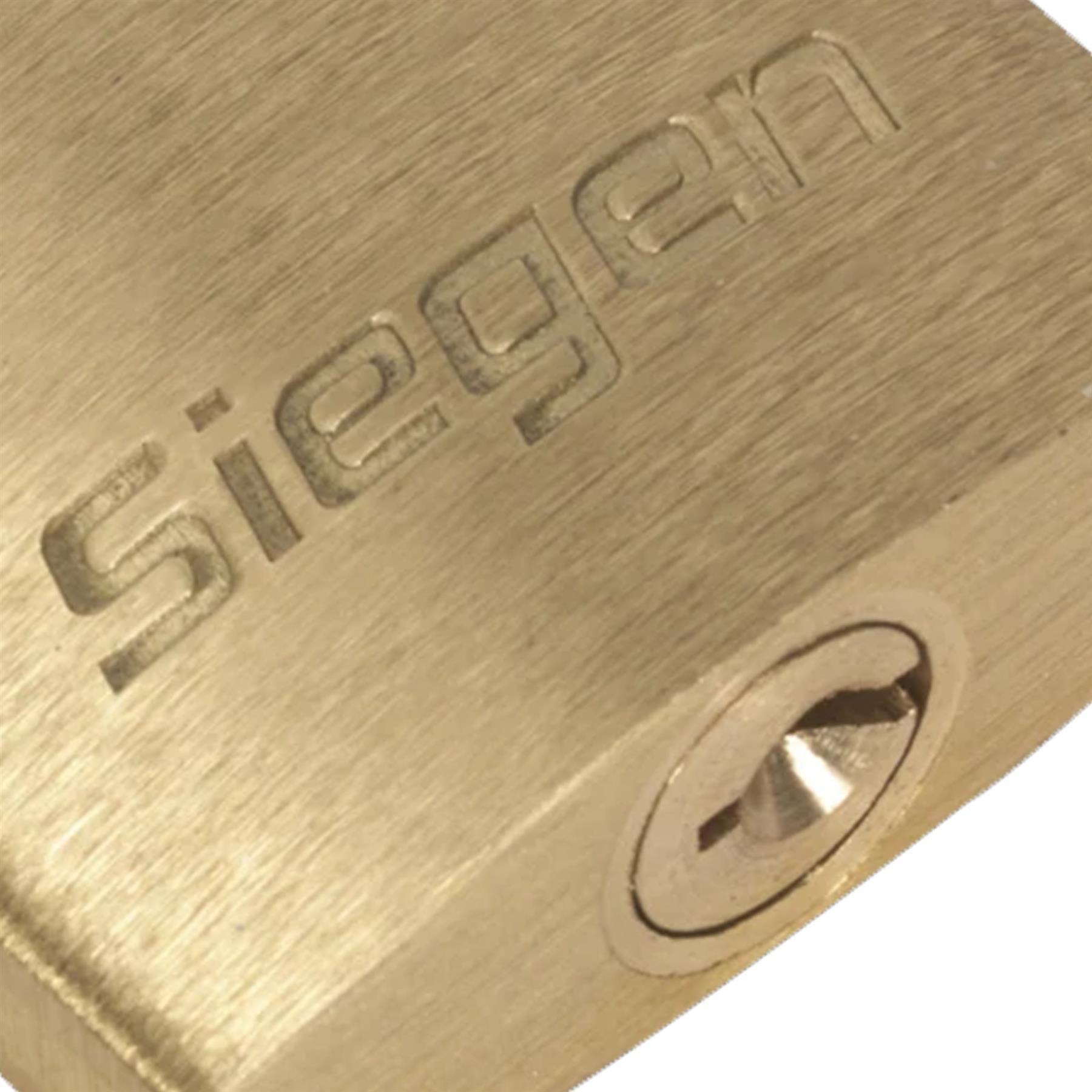 Sealey Brass Body Padlock with Brass Cylinder 40mm